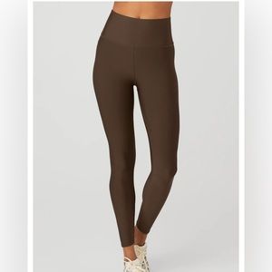 Sold Out Alo Yoga Highwaist Airlift Legging Espresso Sz Small